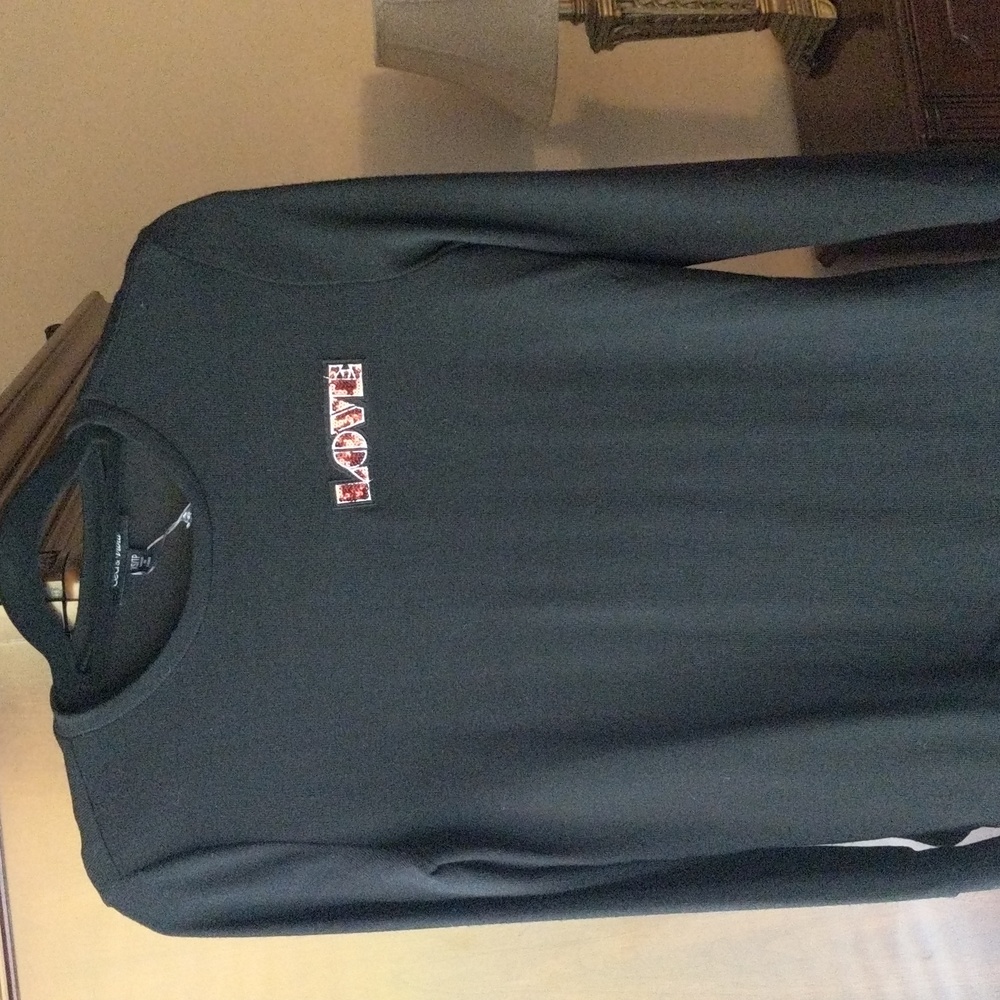 NWT Lea & Viola Long Sleeve Love sweater XS